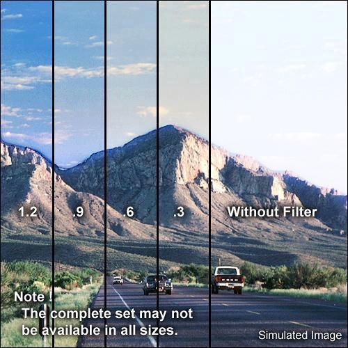 Formatt Hitech 4 x 5.65" Combination 85 Color Conversion Graduated Neutral Density 1.2 Filter