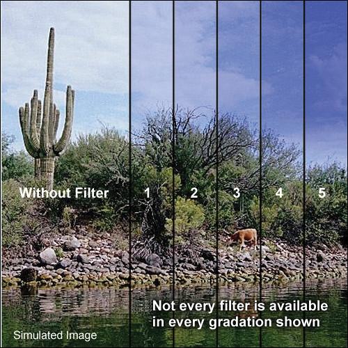 LEE Filters 100 x 150mm Soft-Edge Graduated Blue 3 Filter