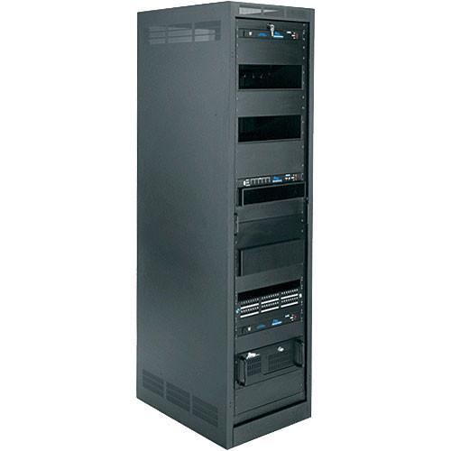 Middle Atlantic WR-37-42 Roll-Out Rotating Rack in Steel Host Enclosure