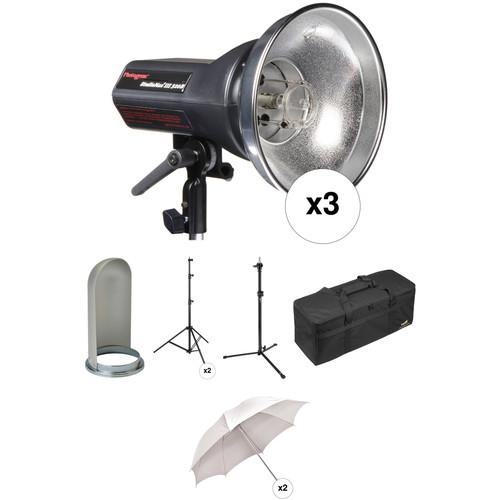 Photogenic StudioMax III Pro 3 Light Kit