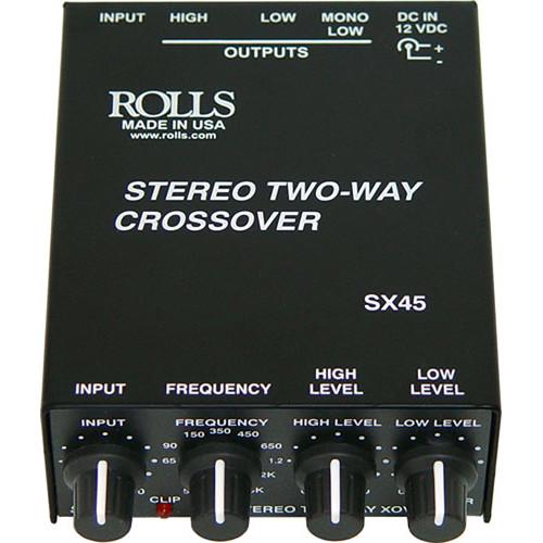 Rolls SX45 - 2-Way Stereo Crossover