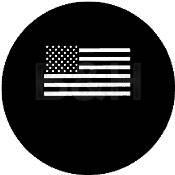 Rosco Standard Steel Gobo #7870 - Stars & Stripes