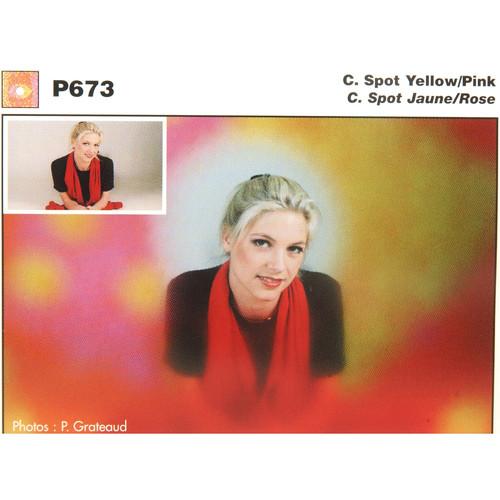 Cokin P673 Yellow Pink Bi-Color Center Spot Resin Filter