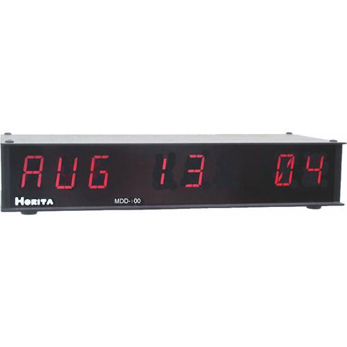 Horita MDD-100 Alphanumeric Time Date Display, LTC Input