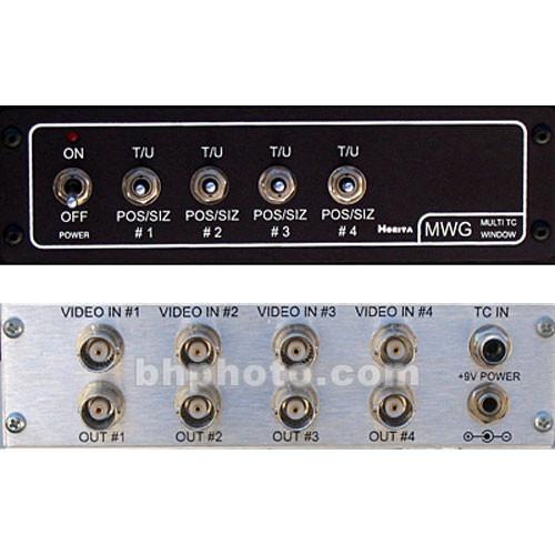 Horita MWG-50 Multiple Output Window Inserter, LTC Reader, Composite