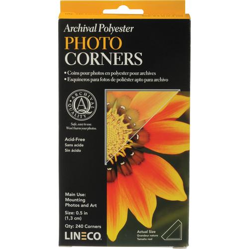 Lineco Mounting Corners - 1 2" - Box of 240