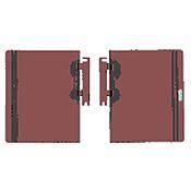 Mole-Richardson 2-Leaf Barndoors, Diffuser Holder for Molefay 6