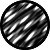 Rosco Standard Black and White Glass Spectrum Gobo #81140 Synaptic