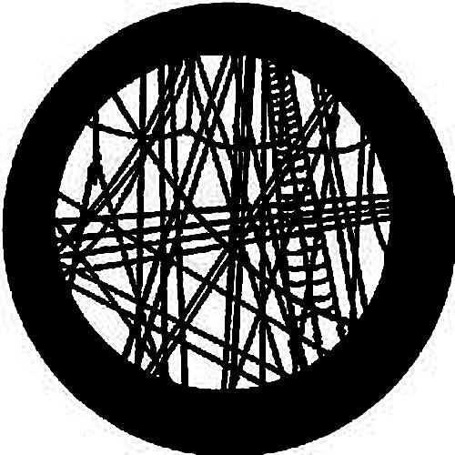 Rosco Standard Steel Gobo #7259 - Courageous