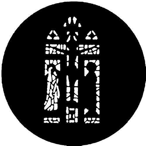 Rosco Standard Steel Gobo #73613 - Stained Glass Comp