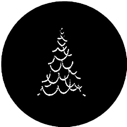 Rosco Standard Steel Gobo #7363 - Christmas Tree B