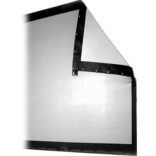 The Screen Works Replacement Surface ONLY - Stager's Choice Folding Truss Frame Front Projection Screen - 8'6