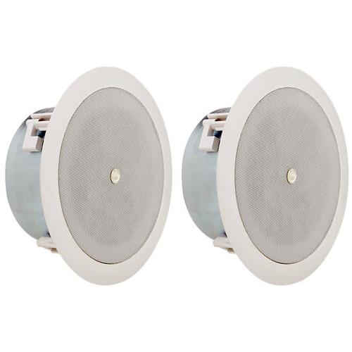 Atlas Sound FAP42TC-UL2043 - Low Depth 4" 70V Ceiling and Wall Mount Speaker
