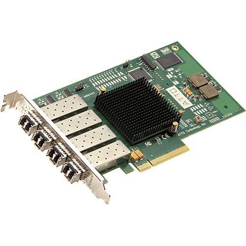 ATTO Technology Celerity FC-84EN Quad-Channel 8 Gb s Fibre Channel to PCIe 2.0 Host Bus Adapter