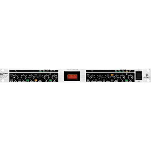 Behringer ULTRAGAIN PRO MIC2200 2-Channel Tube Microphone Preamplifier Line Driver DI Box