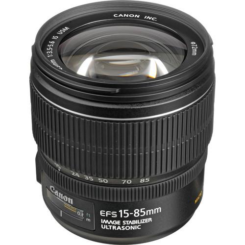 Canon EF-S 15-85mm f 3.5-5.6 IS USM Lens