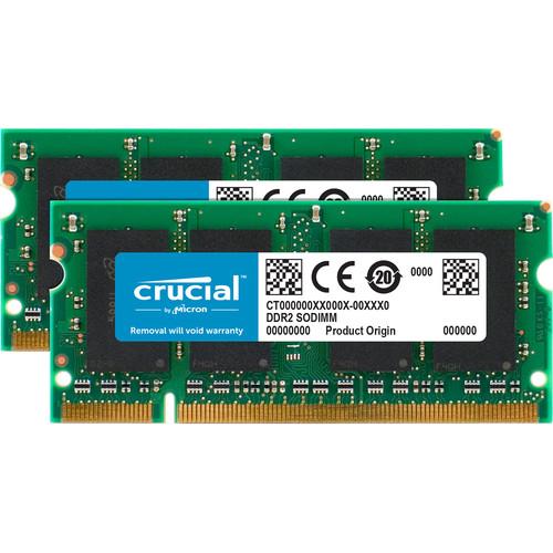 Crucial 2GB SO-DIMM Memory Upgrade Kit for Notebook