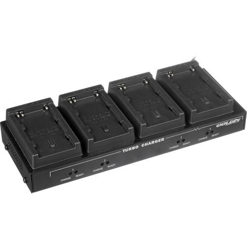 Dolgin Engineering TC40 Four-Position Simultaneous Battery Charger for Sony BP-U30, BP-U60, BP-U90