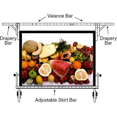 Draper 242096 Skirt Bar for the 56x96" Ultimate Folding Projection Screen