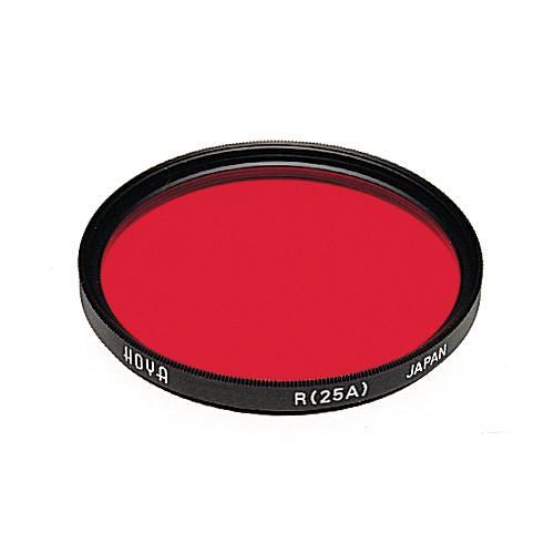 Hoya 62mm Red #25A Multi-Coated Glass Filter for Black & White Film