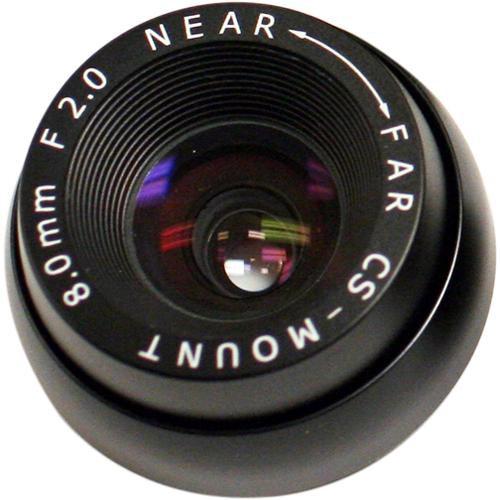 Marshall Electronics V-4408.0-2.0-HR 1 3" M12 Mount 8mm f 2.0 Hi-Res Miniature Lens