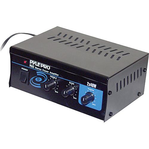 Pyle Pro PCA2 Mini 2 x 40W Stereo Power Amplifier