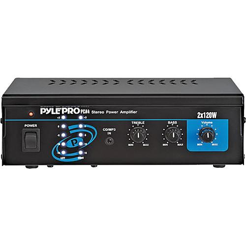 Pyle Pro PCA4 Mini 2 x 120 Watt Stereo Power Amplifier