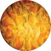 Rosco Colorwave Effects Color Glass Gobo - #33102 - Amber Ripple