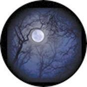 Rosco Standard Color Glass Spectrum Gobo #86710 Howling Moon