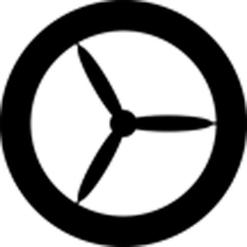 Rosco Standard Steel Gobo #78365B Propeller 3