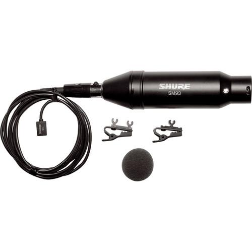 Shure SM93 - Micro-Lavalier Omnidirectional Microphone