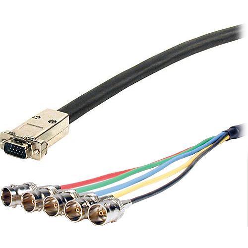 Comprehensive 25' UHR HD15 Plug to 5BNC Jack VGA Cable, Comprehensive, 25', UHR, HD15, Plug, to, 5BNC, Jack, VGA, Cable