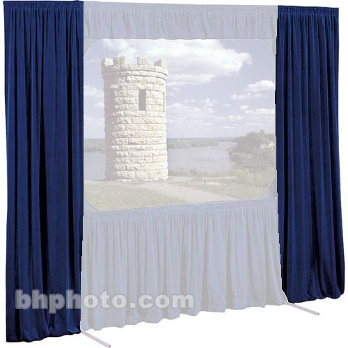 Draper Set of Drapes for Cinefold 80x80" Portable Projection Screen - Two Side Drapes