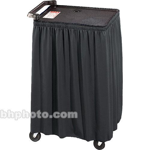 Draper Skirt for Mobile AV Carts Tables - 22 x 84