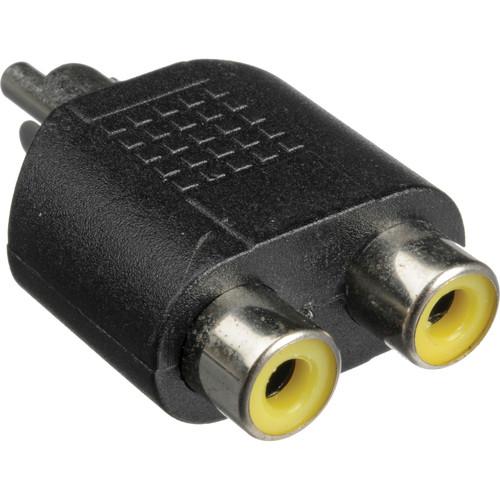 Hosa Technology GRF398 Male RCA to 2 Female RCA Adapter