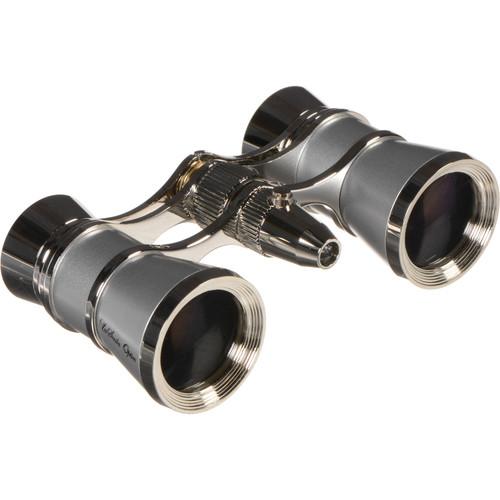 LaScala Optics 3x25 Aida Opera Glasses with Red Flashlight