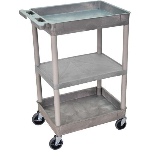 Luxor 18x24" HD Utility Cart 3-Shelf
