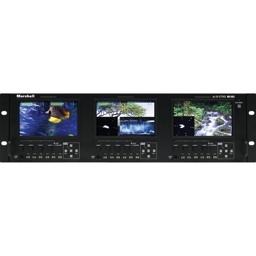 Marshall Electronics OR-503 5" Triple Rack Mount Monitor
