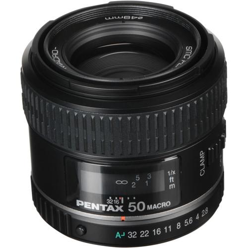 Pentax Normal smc P-D FA 50mm f 2.8 Macro Autofocus Lens