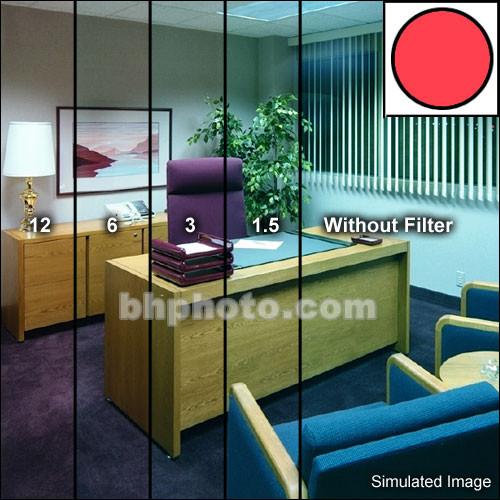 Tiffen 4.5" Decamired Red 6 Glass Filter