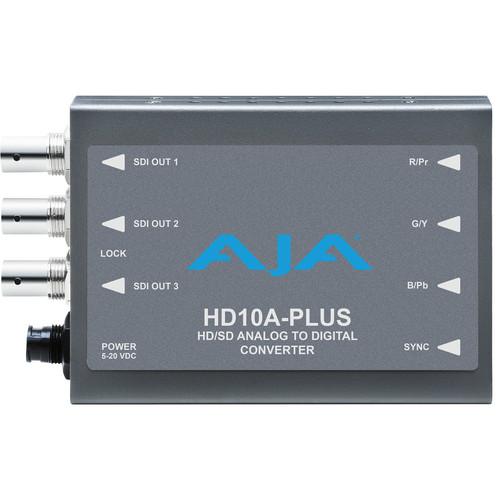 AJA HD10A-Plus Analog to HD SD-SDI Mini-Converter