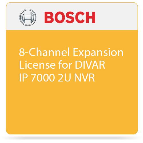 Bosch 8-Channel Expansion License for DIVAR IP 7000 2U NVR