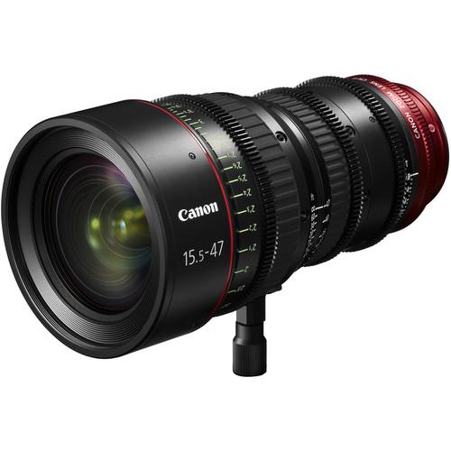Canon PL-Mount CN-E 15.5-47mm f 2.8 L SP MOD Digital Cinema Zoom Lens with EF-Mount Conversion Parts