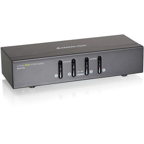 IOGEAR IOGCS1724 4 Port VGA KVM Switch