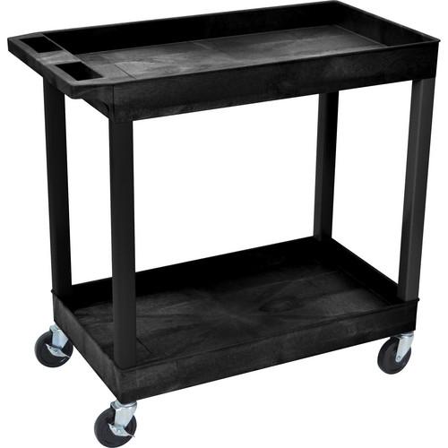 Luxor 32 x 18" Two-Shelf Utility Cart