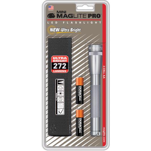 Maglite Mini Maglite Pro 2AA LED Flashlight with Holster
