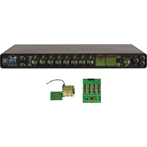 Metric Halo LIO-8 Line-Level Digital Audio Processor with 8 Preamps