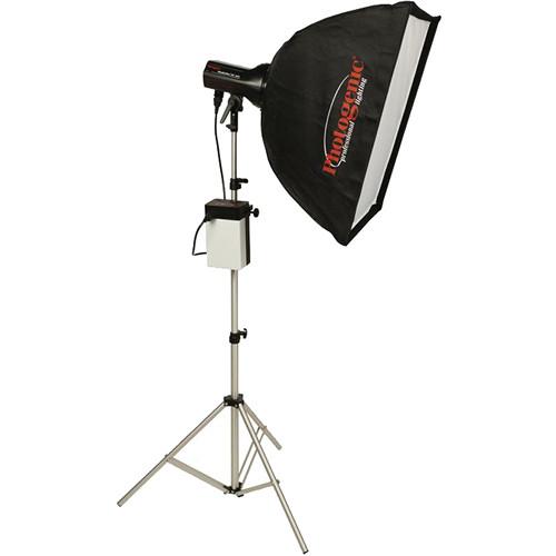 Photogenic ION Inverter with StudioMax 320W s Flash Head and Softbox Kit