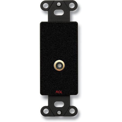 RDL Single RCA Jack Wall Plate