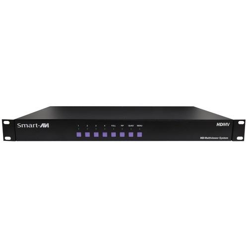 Smart-AVI 4-Port HDMI USB Real-Time Multiviewer with PiP Dual Quad Full Modes